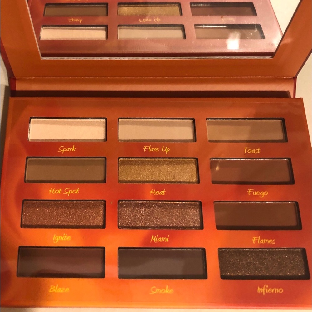 hot fire eyeshadow palette